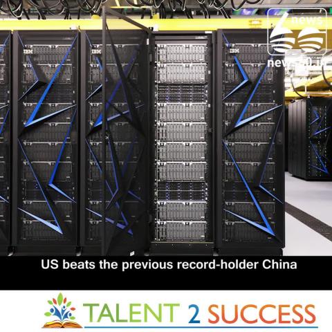 US unveils world's most powerful supercomputer