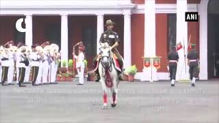 Cadets perform passing out parade at Indian Military Academy