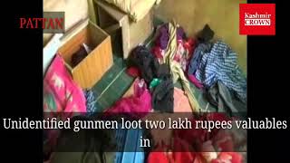 Valuables worth rupees 2 lakh looted in Pattan...