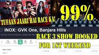 RACE 3 Shows 99 Percent Full In Banjara Hills HYDERABAD For 1st Weekend