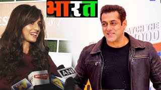 Disha Patani FIRST REACTION On Working With Salman Khan In BHARAT