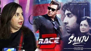 Farah Khan Reaction On RACE 3 Vs SANJU | Salman Khan Vs Ranbir Kapoor