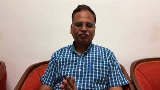 Minister Satyender Jain's Byte From LG House