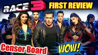 RACE 3 FIRST REVIEW By Censor Board | BLOCKBUSTER FILM | Salman Khan