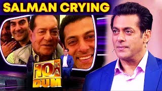 Salman Khan CRIES After Hearing Salim Khan's Father's Day Special Message | Dus Ka Dum