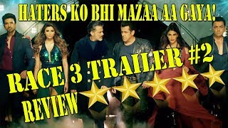 RACE 3 Second Trailer Review I Even Salman Khan Haters Loved This Action Trailer