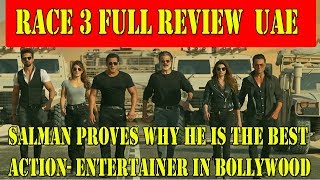 RACE 3 First REVIEW In DETAIL From UAE I SALMAN KHAN Proves He The Best In Action Genre
