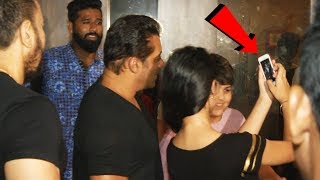 Salman Khan Clicks Selfie With Kids During RACE 3 NIGHT PARTY