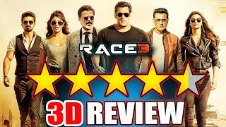 RACE 3 (3D) REVIEW | BLOCKBUSTER FILM OF 2018 | Salman Khan