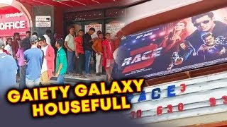 RACE 3 HOUSEFULL In Gaiety Galaxy Theatre | Salman Khan