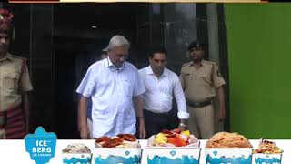Parrikar Resumes Work, Says "Need your blessings, will work for better Goa"