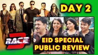 RACE 3 PUBLIC REVIEW | EID SPECIAL DAY 2 | Salman Khan