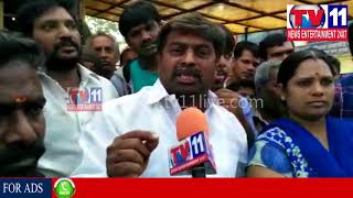 GHMC OFFICIALS HULCHUL IN MOTINAGAR MILD TENSION BETWEEN SHOPKEEPERS AND GHMC | Tv11 News |