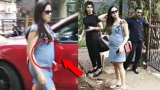 Shahid Kapoor's wife Mira Rajput Flaunts Her Baby Bump in style to Paparazzi at Bandra