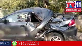 CAR ACCIDENT IN JUBILEE HILLS, DRUNKE & DRIVER, BASARA  TEMPLE EMPLOYEE DIED  |  Tv11 News
