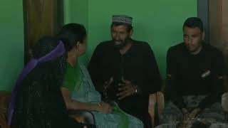 Defence Minister Nirmala Sitharaman meets the family of Sepoy Aurangzeb in J&K's Poonch.