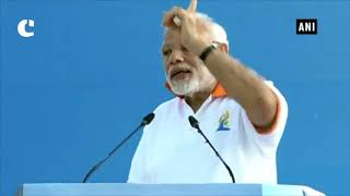 PM Modi leads Yoga Day celebrations in Dehradun