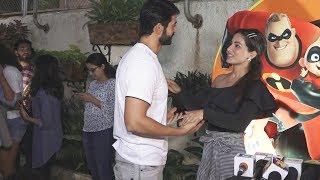 Hina Khan And Hiten Tejwani REUNION After Long Time At Incredibles 2 Special Screening