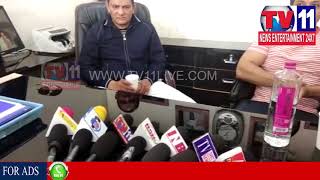 MOHAMMAD AZHARUDDIN  INAUGURATION  TRANSPORT SERVICE IN ZAHEERABAD | Tv11 News | 30-01-2018