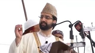 At Eidgah, Mirwaiz says peace can't be created in a vacuum
