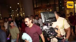 Aamir Khan spotted at airport