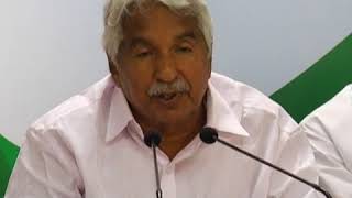 Oommen Chandy addresses media on Action Plan to Strengthen The Party in Andhra Pradesh