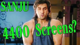 Is SANJU Movie Gets 4400 Screens In India?