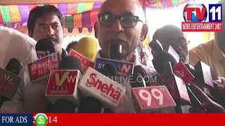 LEFT PARTIES PROTEST DHARNA ON RAILWAY ZONE AT GANDHI STATUE, VISAKHA | Tv11 News | 01-03-2018