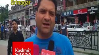 Journalist in Jammu & Kashmir on tuesday held a silent protest rally tin srinagar (Sujah Baqal