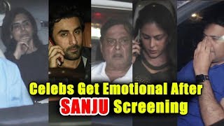 SANJU Screening: Celebrities Get EMOTIONAL After Watching Sanju | Ranbir Kapoor