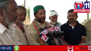 MUSLIM BROTHER GIVING WATER IN HINDUS FESTIVAL AT KODAGAL | Tv11 News | 26-03-18