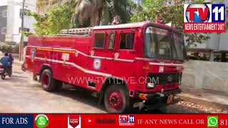 MAJOR FIRE ACCIDENT AT GUDIMARKAPUR , MEHADIPATANAM , HYD | Tv11 News | 01-04-2018
