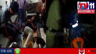 SPORTS BIKE HIT CAR | 2 PERSONS INJURED NO RESPONSE FORM POLICE | Tv11 News | 04-04-2018