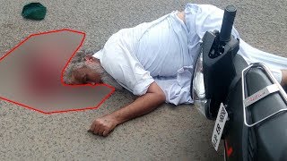 Gulbarga Me Ek Aur Khaternak Road Accident  A.Tv News 30-6-2018