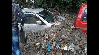 Heavy Rain In Shimla || शिमला के माल रोड पर भारी तबाही  || report saurabh rathore
