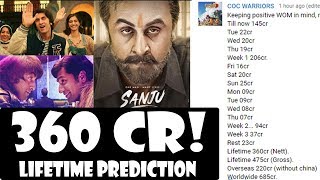 Sanju Movie Lifetime Collection Prediction In Detail By Coc Warriors