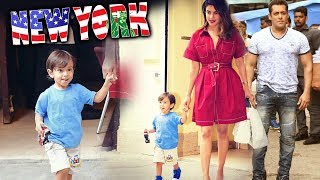 Priyanka Chopra Shopping With Salman Khan's Nephew AHIL In New York