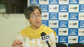 AAP Senior Leader Atishi Marlena Briefs Media on Officers Rejecting Orders by Delhi Govt