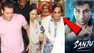 Salman Khan's Mother Salma and Helen Watches SANJU At PVR