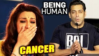 Sonali Bendre Diagnosed With CANCER, Salman Talks On Being Human Charity