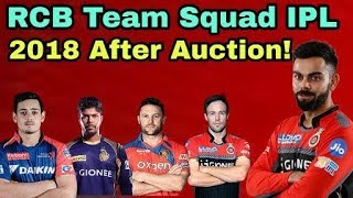 IPL 2018: Royal Challengers Bangalore (RCB) Team Squad After Auction | Cricket News Today