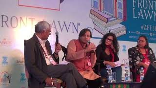 ZEE Jaipur Literature Festival (Nandana Sen & Shashi Tharoor)