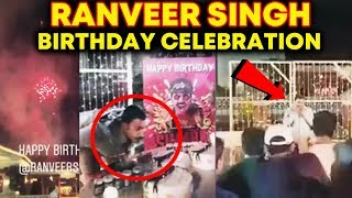 Ranveer Singh Celebrates His Birthday In SIMMBA Style