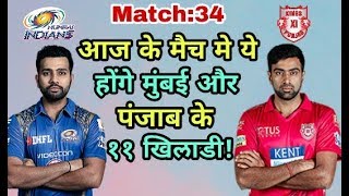 MI vs KXIP IPL 2018: Mumbai Indians vs Kings Eleven Punjab Predicted Playing Eleven (XI)