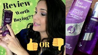 Blue Heaven Makeup Fixer | 100% Honest Review | Worth Buying?? | Nidhi Katiyar
