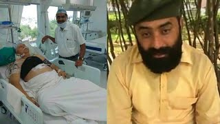 करणी सेना अध्यक्ष ठाकुर लोकेंद्र सिंह कालवी के हॉस्पिटल में भर्ती होने पर महिपाल मकराणा का संदेश