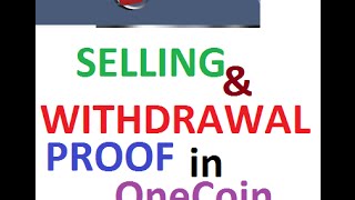 OneCoin Selling & Withdrawal Proof in Hindi By Dinesh Kumar