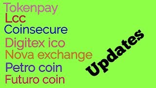 CRYPTO NEWS #036 || Tokenpay, LCC, Digitex, Coinsecure, Nova Exchange, Futuro Coin, Venzuela .