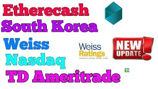 CRYPTO NEWS #042 || ETHERECASH, SOUTH KOREA BITCOIN, NASDAQ EXCHANGE, WEISS RATING .