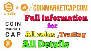 CRYPTO NEWS #052 || COINMARKETCAP FULL INFO AND STUDY FOR TRADING .